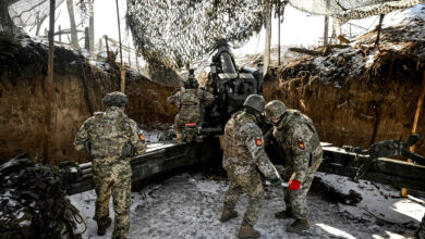Ukraine artillery
