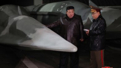 North Korean Supreme Leader Kim Jong-Un evaluating military weapons. Photo: Korean Central News Agency (KCNA)