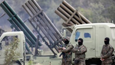 Hezbollah fighters