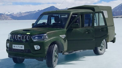 The Scorpio Pik-Up vehicle