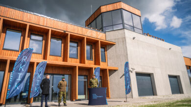 Estonia's first unmanned aerial vehicle training center in Nurms, Järva County