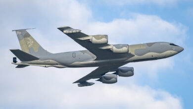 KC135 air refueler