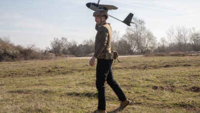 3D-pinted first-person view drone