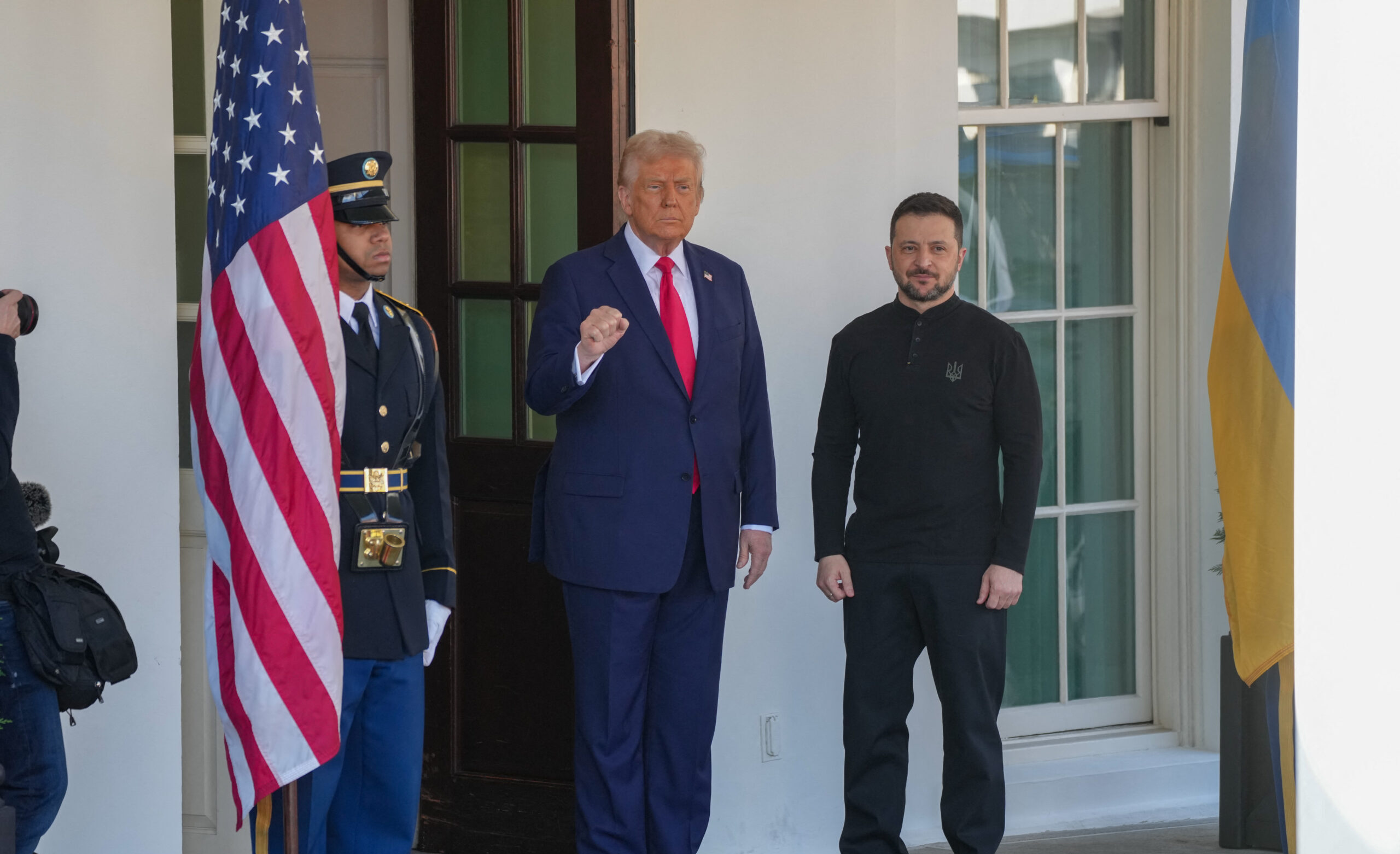 Trump and Zelensky