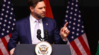 US Vice President JD Vance.
