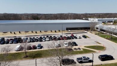 Exterior shot of L3Harris' expanded Fort Wayne facility