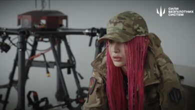 Ukraine Harpies drone unit commander, Daria, alias “DShK.