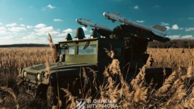 Ukraine's Humvee-based air defense system armed with R-73 missiles