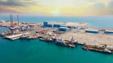 Zamil Shipyards facility.