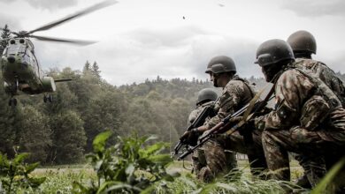 Romanian troops