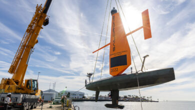 Saildrone Voyager uncrewed surface vehicle.
