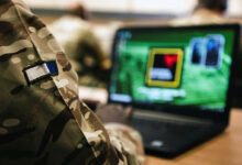 British soldier cyber
