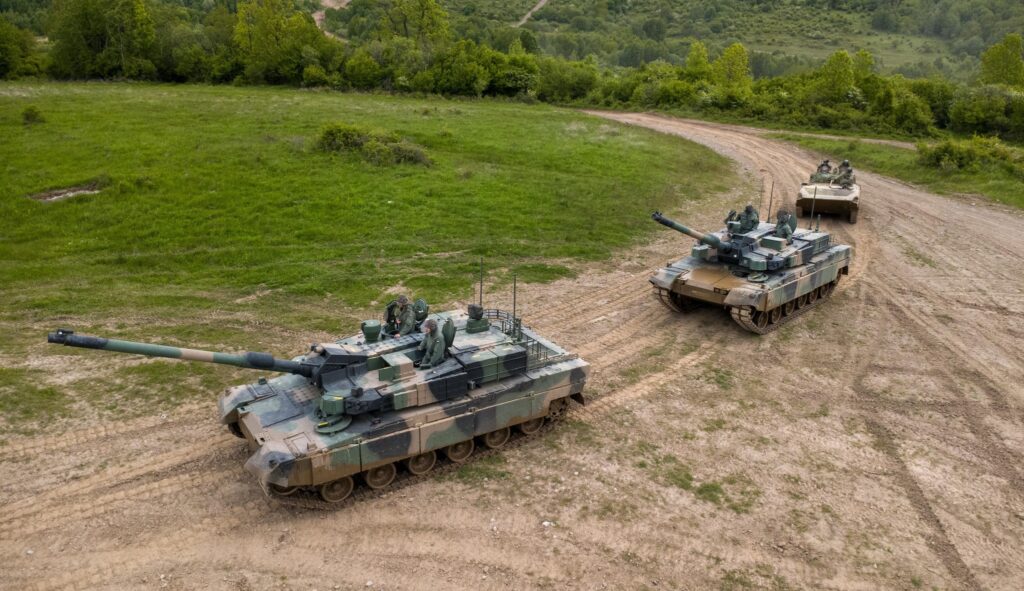 K2 Black Panther main battle tanks
