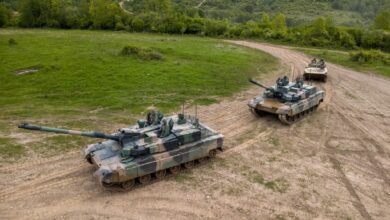 K2 Black Panther main battle tanks
