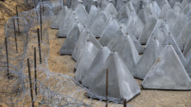 Military anbarricades