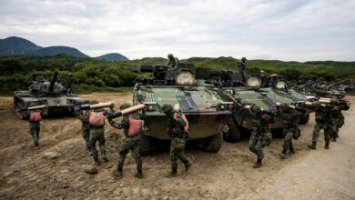 Taiwanese soldiers