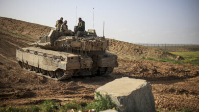 Israeli soldiers in Gaza