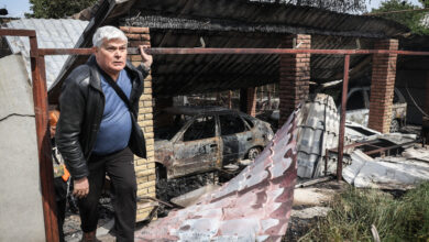 Russian drone attack
