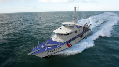 Rendering of Philippine Coast Guard's Fast Patrol Boat (FPB) 110