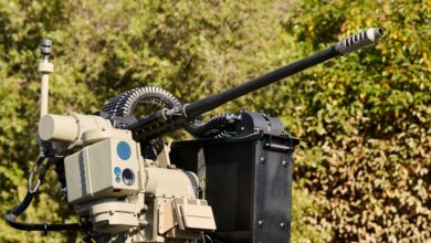 Slinger counter-drone Remote Weapon Systems (RWS).