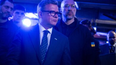Prime Minister of the Republic of Finland Petteri Orpo and Prime Minister of Ukraine Denys Shmyhal