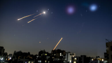 A rare and tense moment as Iranian and Israeli missiles strike each other's territory.