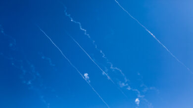 Iranian and Israeli missiles