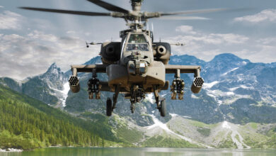 Apache helicopter