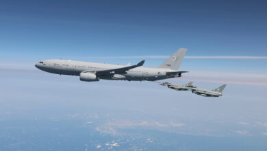 A330 Multi-Role Tanker Transport (MRTT) aircraft. Photo: Airbus