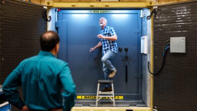 Specialized high-security vault for nuclear arms transport. Photo: Sandia National Laboratories