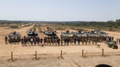 TerraNEX tactical integrated communication system test with Portuguese Army vehicles in Santa Margarida. Photo: EID SA