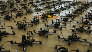 2nd Cavalry Regiment (2CR) showcases the future of warfare with a lineup of drones on August 7, 2025, at Balli Army Airfield, Germany. These unmanned aerial drones enhance reconnaissance capabilities and operations efficiency, reinforcing our commitment to modernizing the battlefield. (U.S. Army photo by Staff Sgt. Dylan Bailey)
