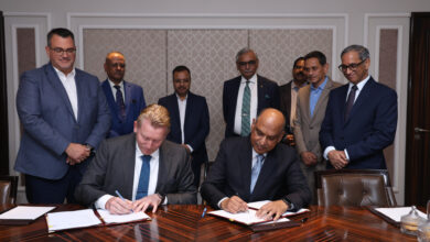 Thyssenkrupp Marine Systems (TKMS) and Indian defense industry representatives signing cooperative agreements. Photo: TKMS