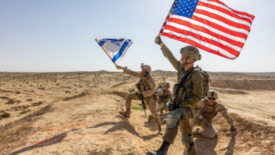 U.S. Marines with 2nd Assault Amphibian Battalion, 2nd Marine Division, and soldiers with the Israeli Defense Force participate in live-fire and maneuver range during Intrepid Maven 23.2, in Israel, Feb. 28, 2023. Intrepid Maven is a bilateral exercise between USMARCENT and the IDF designed to improve interoperability, strengthen partner-nation relationships in the U.S. Central Command area of operations and improve both individual and bilateral unit readiness. (U.S. Marine Corps photo by Lance Cpl. Emma Gray)