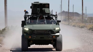 LOCUST LWS integrated on Infantry Squad Vehicle.