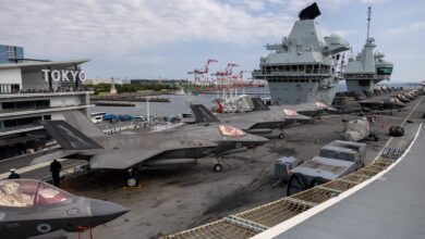 UK Carrier Strike Group in Tokyo, Japan