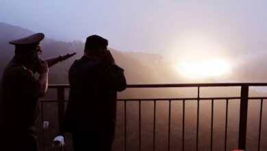 Kim Jong Un oversees ICBM engine test.