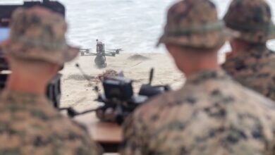 Marines test drone systems in Defense Innovation Unit challenge.