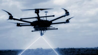 Drone-based AI technology.