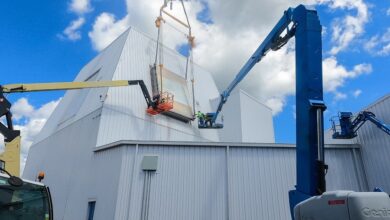 Test on the SPY-7 radar system for Japan.
