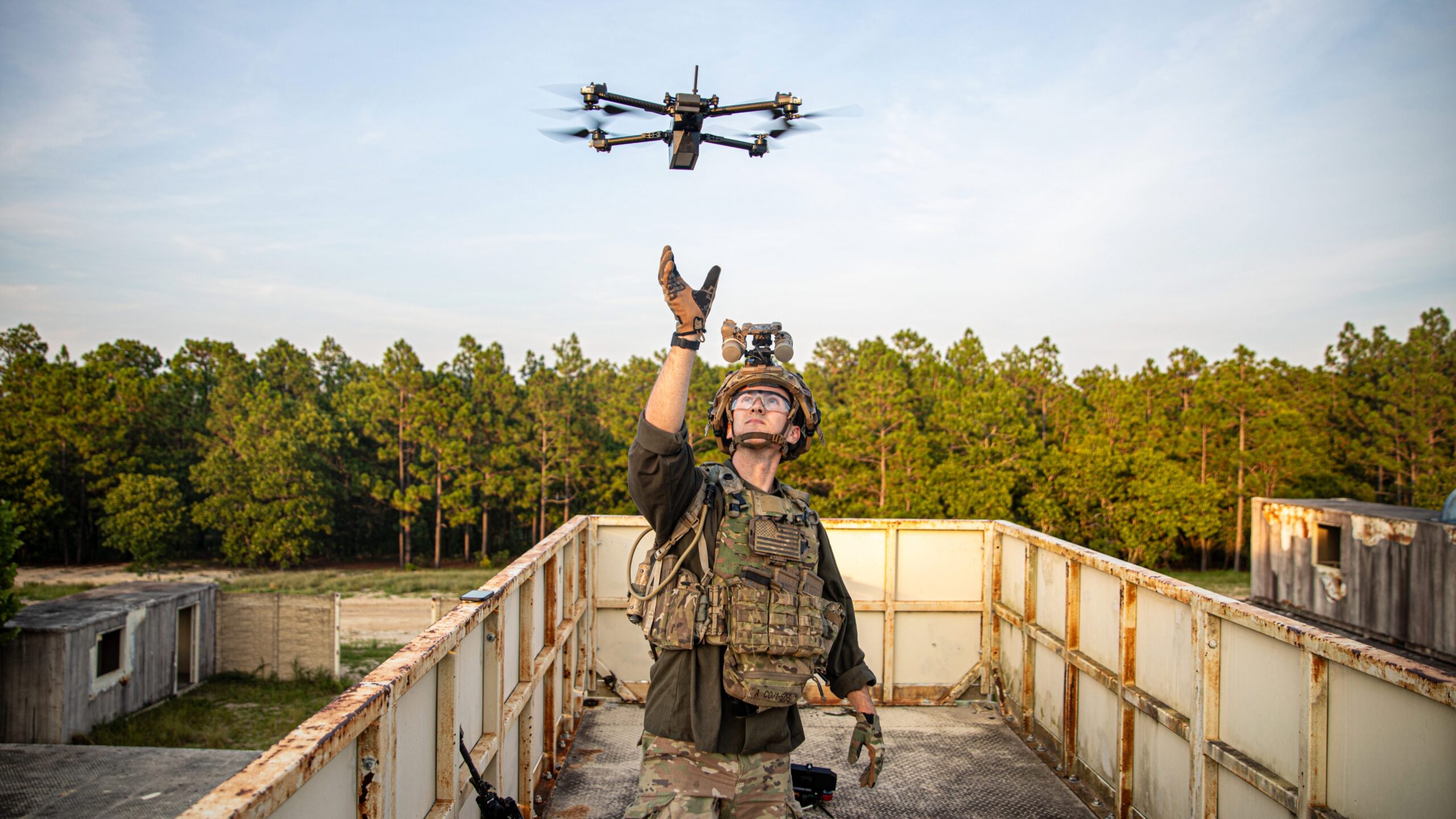 A US soldier.