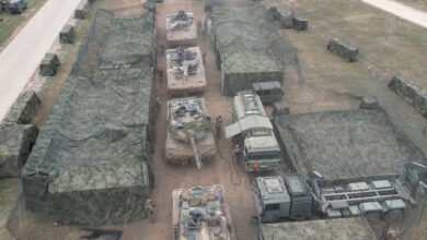 Counter-unmanned aerial system corridor at the Hungarian Defence Forces' Exercise Adaptive Hussars 2025. Photo: Hungarian Ministry of Defence
