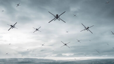 Drone swarm