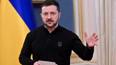 Ukraine's President Volodymyr Zelensky