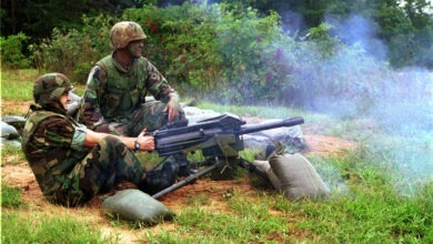 Mk19 grenade launcher