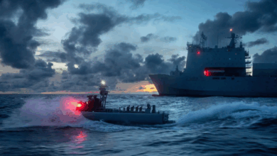 UK Royal Marines and Army Rangers