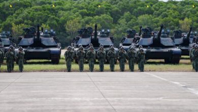 Taiwan's first M1A2T Abrams Tank Battalion.