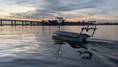 Lightfish long-endurance autonomous surface vessel.