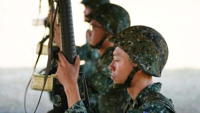Taiwanese Army members