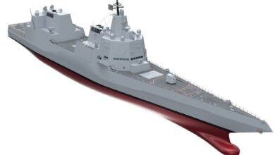 DDG(X) concept from Program Executive Office Ships as presented in the 2022 Surface Navy Association symposium